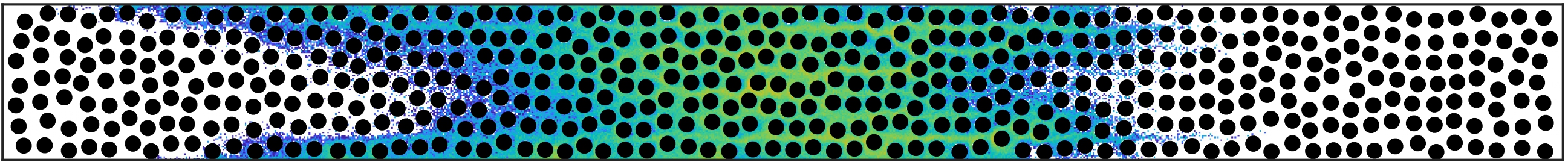 Simulating nonlinear surface reactions using particle tracking.